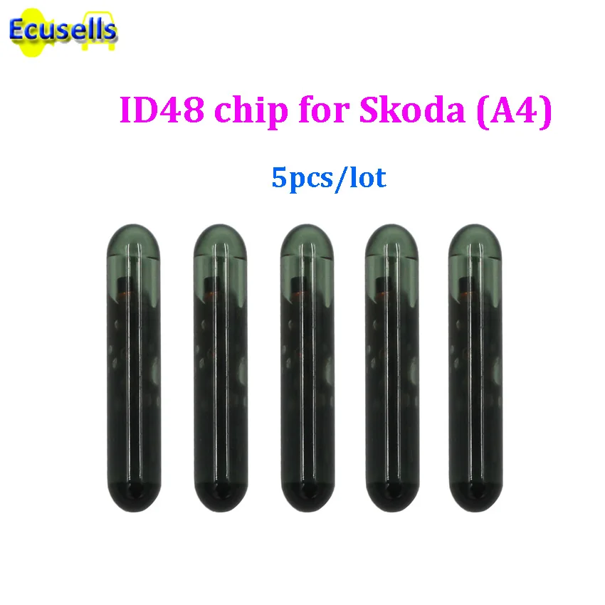5 шт./лот A4 TP24 ID48 стеклянный чип транспондера для Skoda | Автомобили и мотоциклы