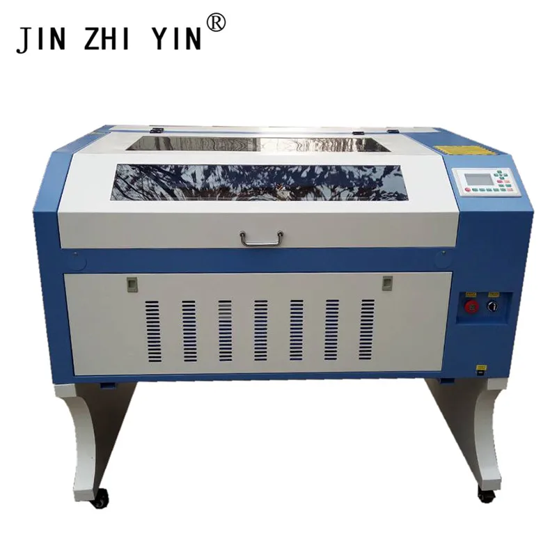 6090 80W laser wood engraving machine price good Ruida system crystal acrylic engraver | Инструменты