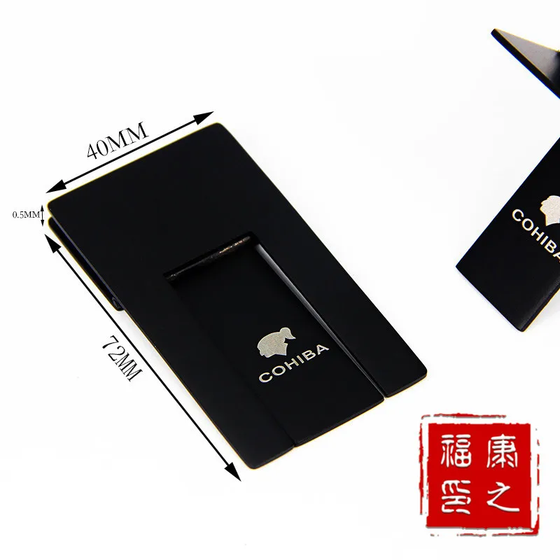 Cohiba 1pcs High Quality black cigar rack Practical Gadgets Portable Stainless Steel Foldable Stand Cigarette Support | Дом и сад