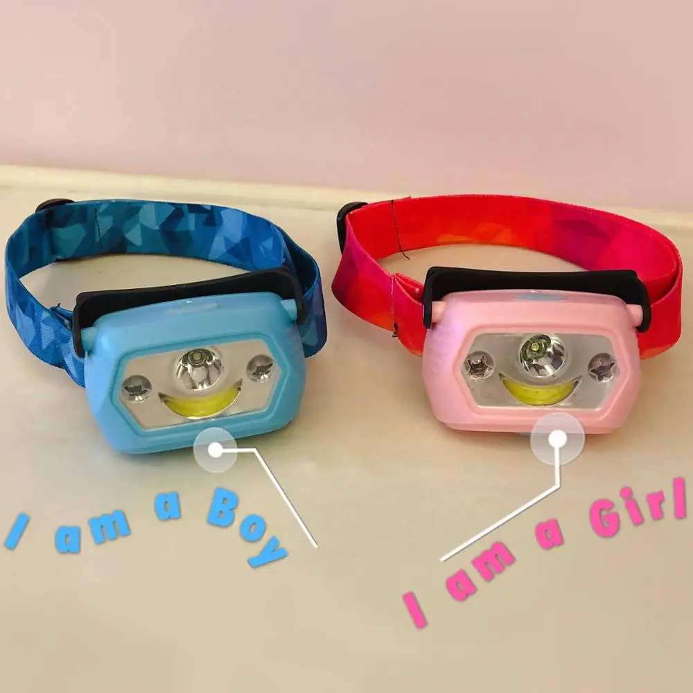 Twins Combo MingRay детская Новинка фара USB Перезаряжаемый светодиодный налобный фонарь для детей кемпинг студенческий креативный фестиваль подарок для мальчиков и девочек - Испускаемый цвет: Twins Combo