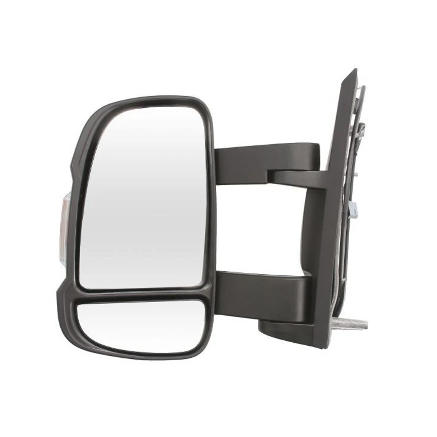 Зеркало левое длинное подходит CITROEN JUMPER/FIAT DUCATO/PEUGEOT BOXER 2006- 8 контактов, поворот, тепло, складка