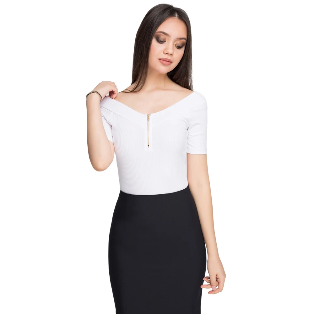 Лонгслив Gloria Jeans с глубоким вырезом женский GTS014322|t shirt|jeans t shirtt shirts for women |