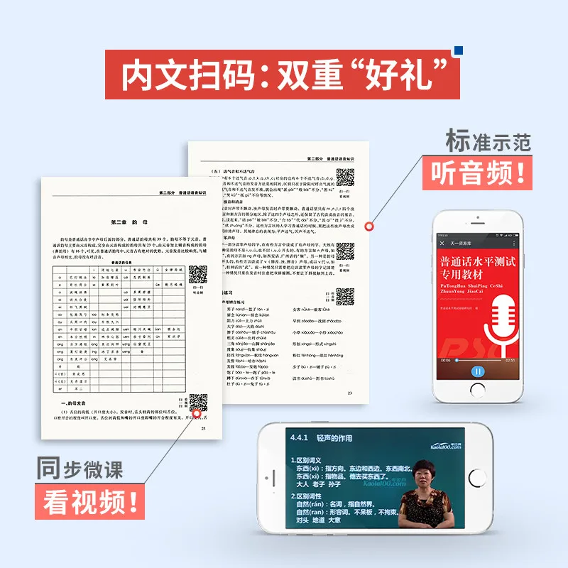 Learning Chinese HSK students textbook :Mandarin level test materials Putonghua Training Tutorial Exam Guide Book |