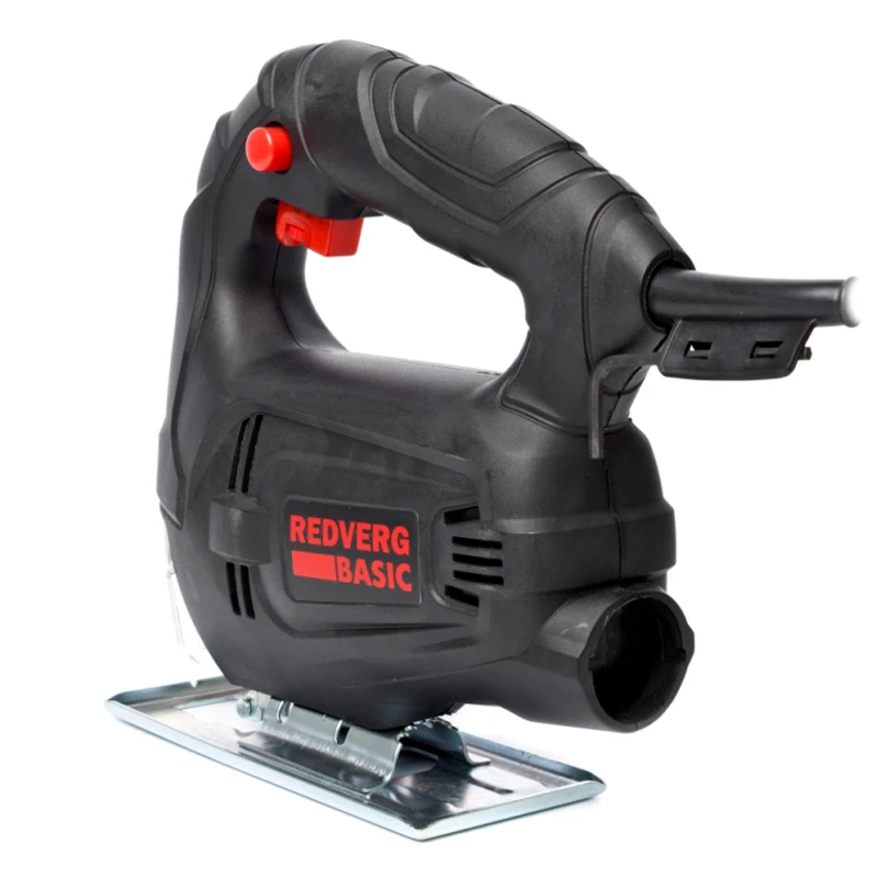 Лобзик электрический RedVerg Basic JS450 (Мощность 450 Вт скорость хода 3000/мин макс.глубина