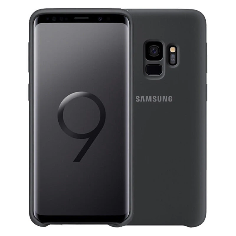 Силиконовый чехол S9 S 9 Plus для Samsung оригинальная облегающая задняя крышка 360