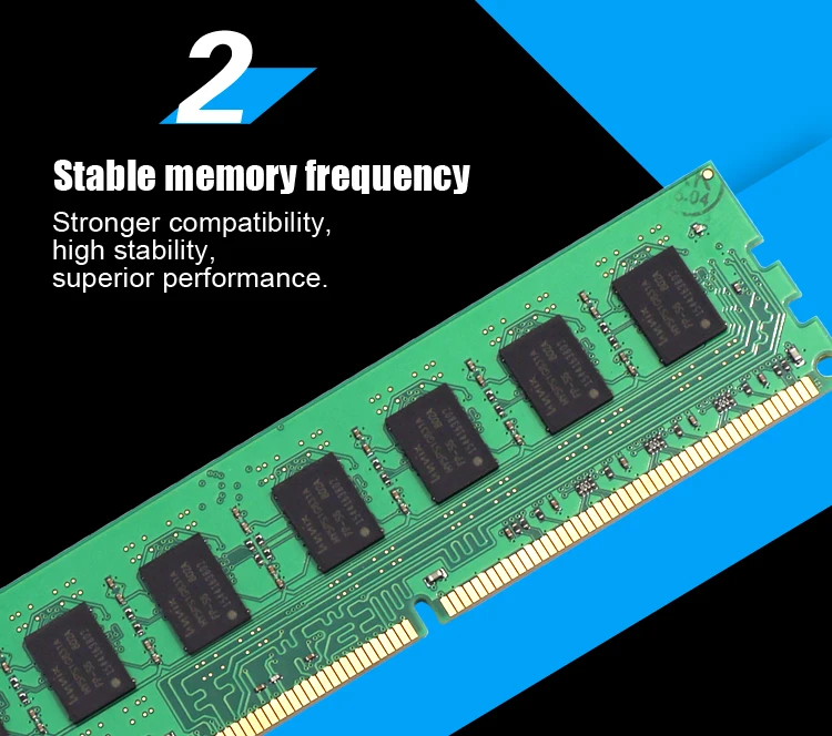 VEINEDA Memoria ddr3 2 Гб ОЗУ ddr3 1066 МГц для dimm ddr3 ram 1333 1600 память совместима со всеми Intel AMD настольными PC3-12800 240pin