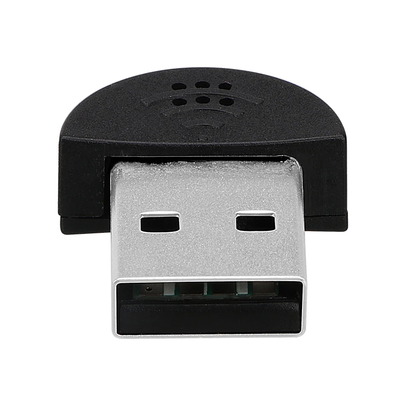 ANBES Mini USB 2 0 Микрофон супер Портативный Студийный для речи микрофон аудио адаптер