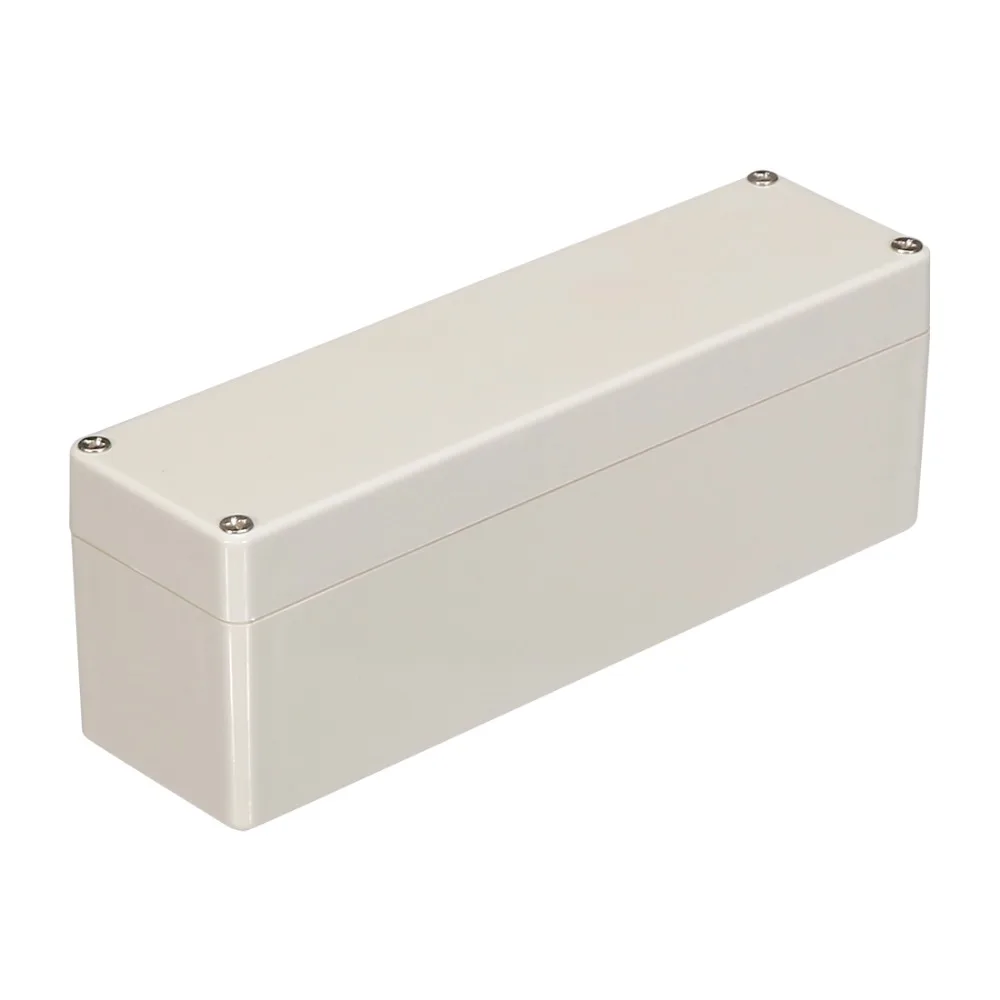 Uxcell 1 шт. водонепроницаемый IP65 IP67 DIY Электронный ABS распределительный проект коробка серый 65x50x55/65x58x35/83x81x56/100x68x40/160x55x45 мм
