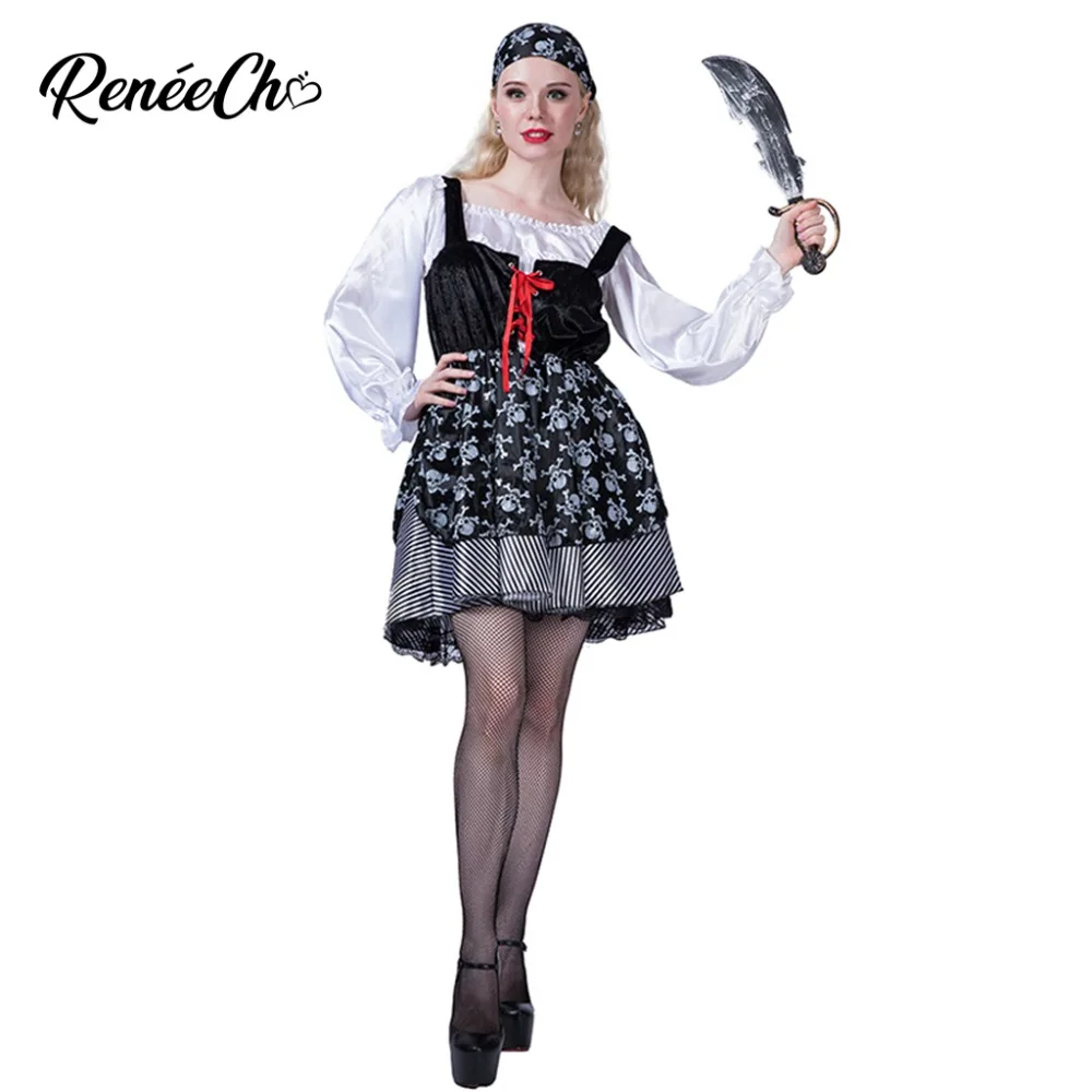 Костюмы для взрослых женское причудливое платье Хэллоуина косплей карнавальный