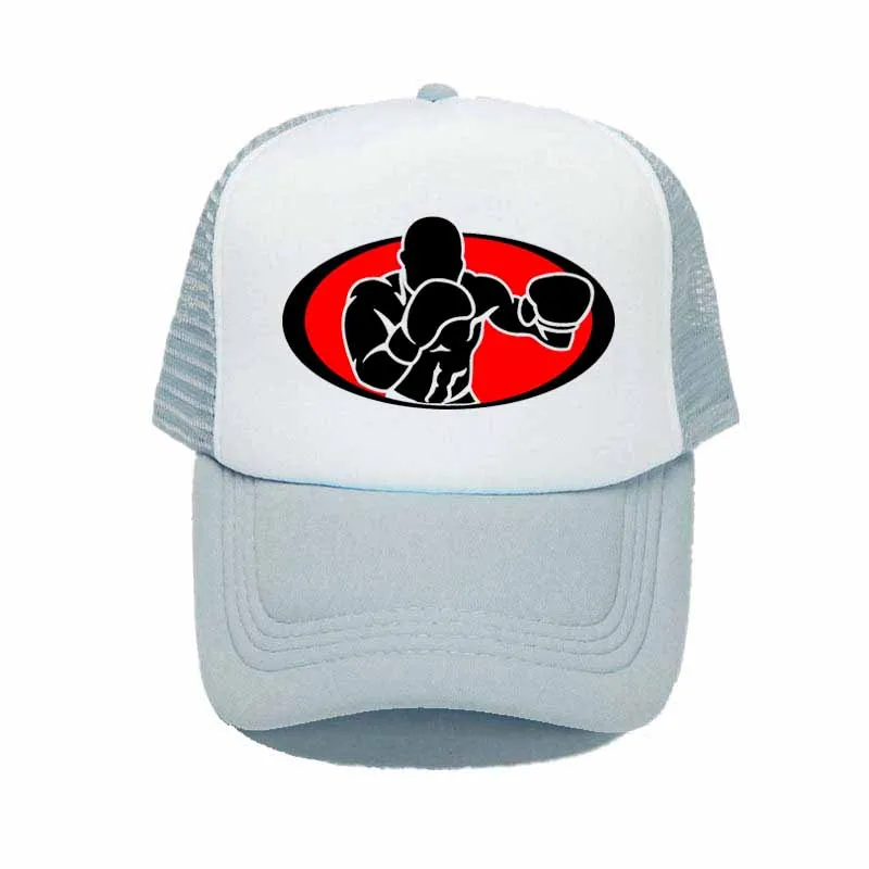YY30314 Для женщин и мужчин Kick Boxing летняя кепка-бейсболка бокс фитнес Бейсболка Спорт Pugilism Boxer Fans Trucket hats YY303 - Цвет: YY30314