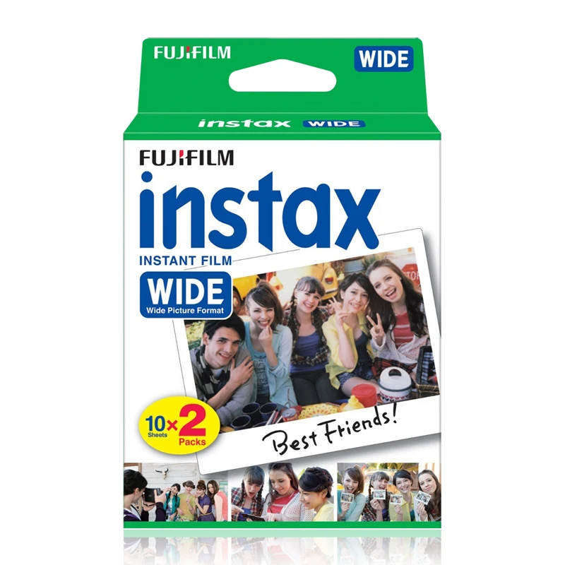 Пленка Fujifilm Instax Wide Instant White Edge 80 для камеры Fuji 100 200 210 300 500AF|fujifilm instax wide|instax widefujifilm |