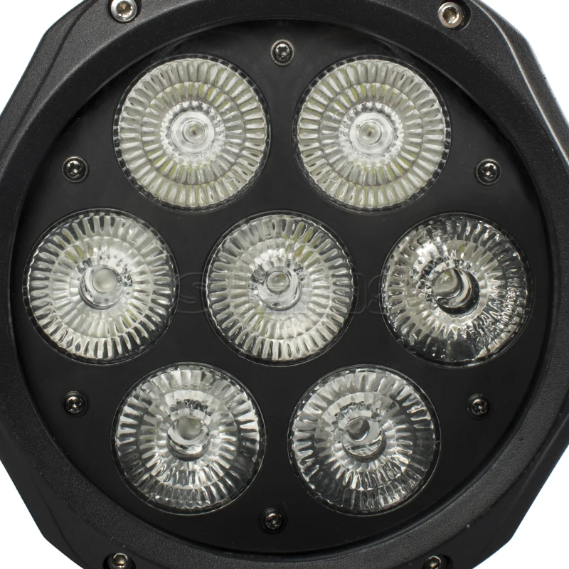 SHEHDS новый алюминиевый IP65 Водонепроницаемый 7x18 Вт RGBW LED Par свет для DJ клубного