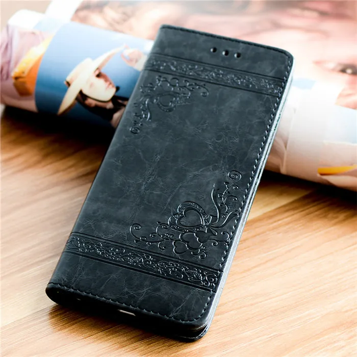Флип Чехол Для huawei P9 Lite VNS-L21 VNS-L31 VNS-L01 P 9 lite Бумажник кожаный чехол для телефона для huawei P9Lite VNS L21 L31 5,2 дюймов - Цвет: Black