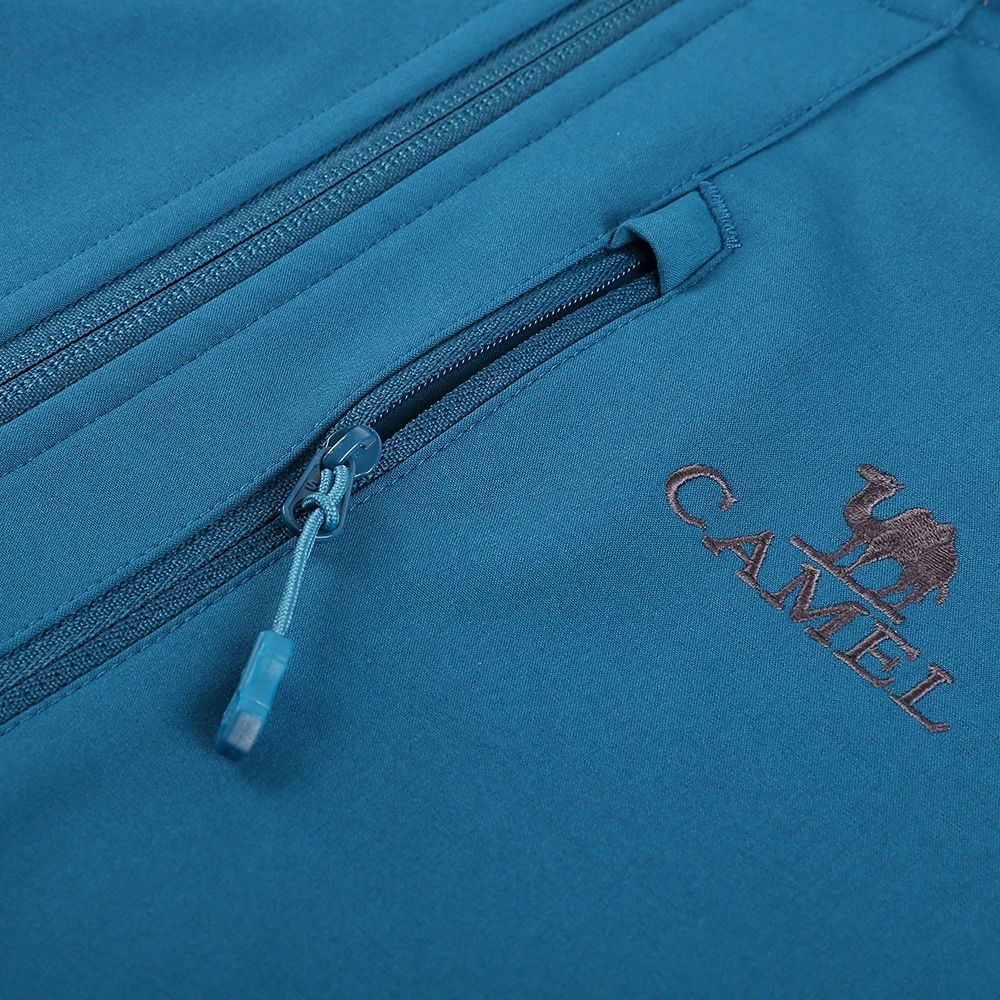 Мужская/женская уличная куртка CAMEL Softshell ветрозащитная Водонепроницаемая