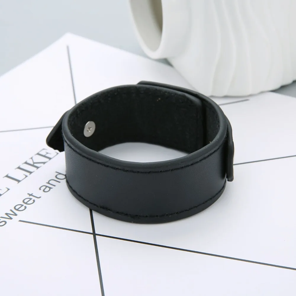 XINYAO Fashion Punk Belt Leather Wrist Wide Bracelet bangles For Men Buckle Vintage Cuff Bracelets Jewelry Gift | Украшения и