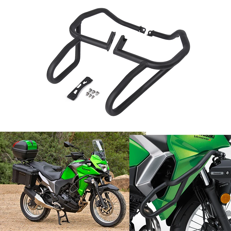 Аксессуары для мотоциклов защитная крышка рамы двигателя 2017 2018 Kawasaki Versys X 300 17