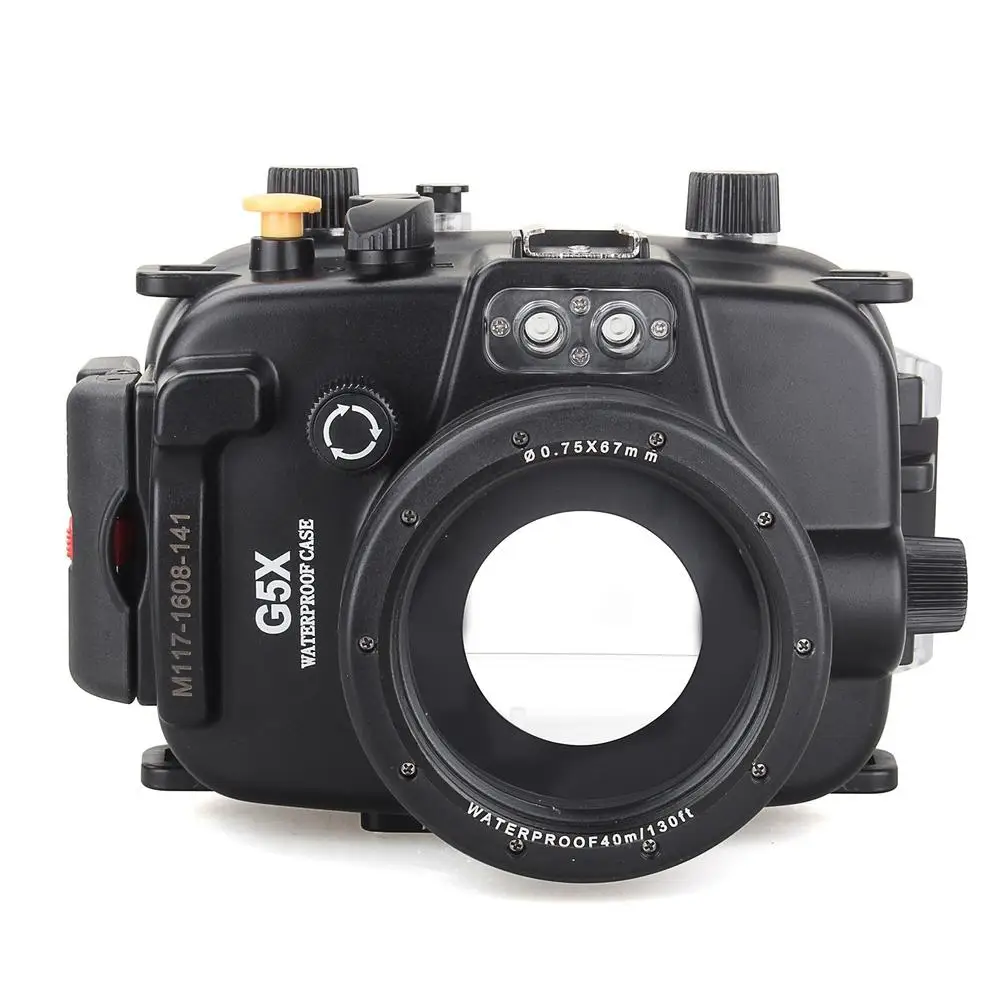 Meikon 40 m/130ft чехол для подводной камеры дайвинга Canon G5X водонепроницаемый G5X|case for