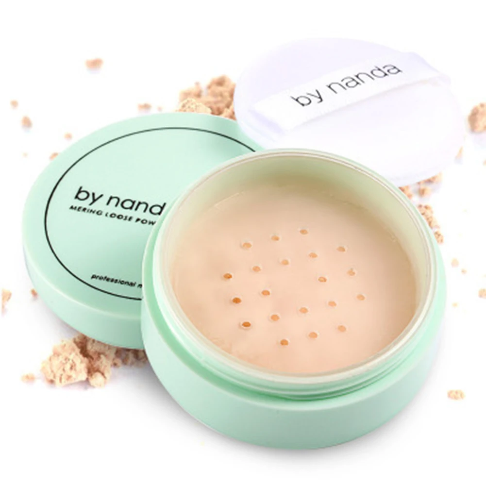 Makeup Foundation Perfect Finish Translucent Smooth Face Loose Powder with Puff | Красота и здоровье