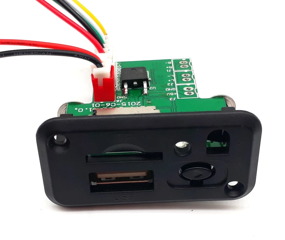 DC5V/12V Mini MP3 декодер плата модуль декодирования детали динамика подключение USB