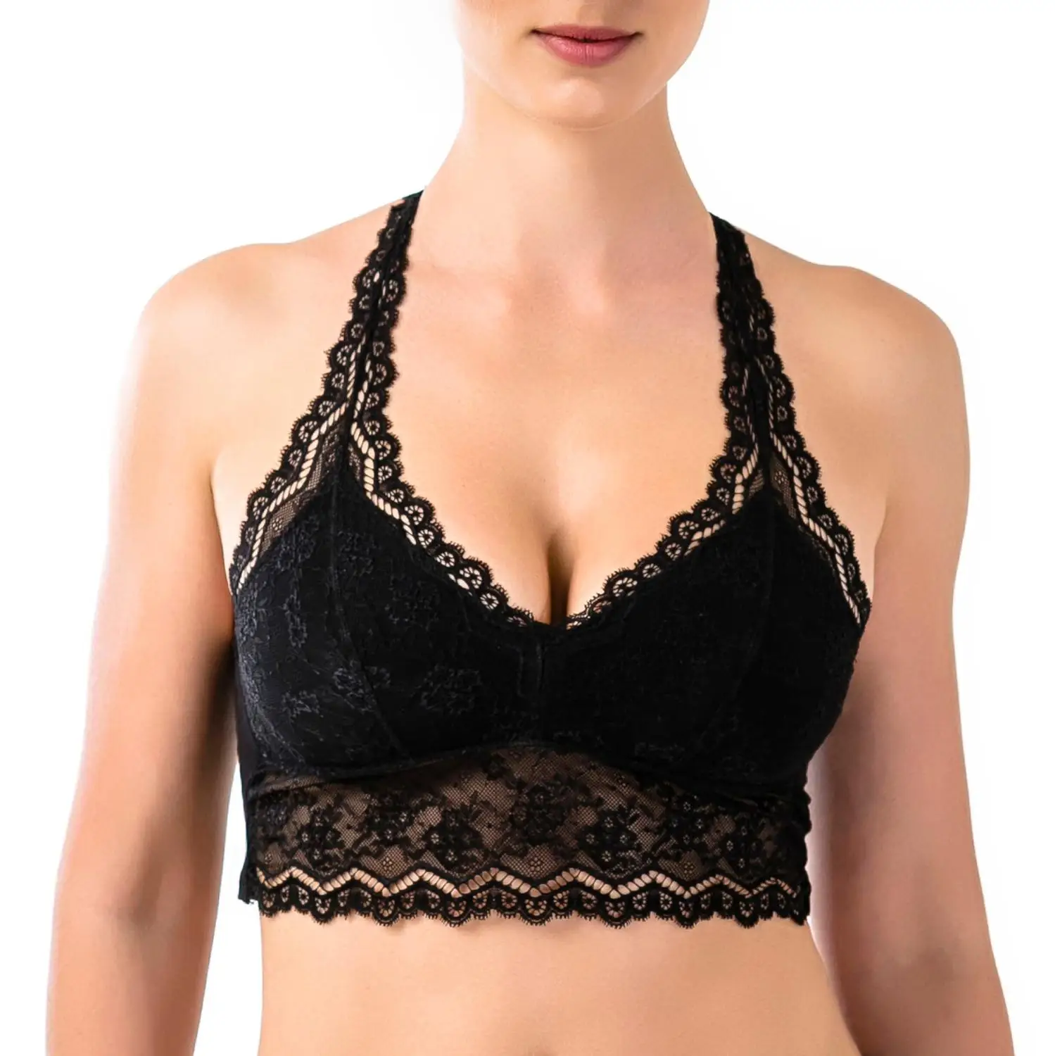 ARDI Женский Топ хлопок кружево черный s m l xl R2713 53|Кофточки и топы| |