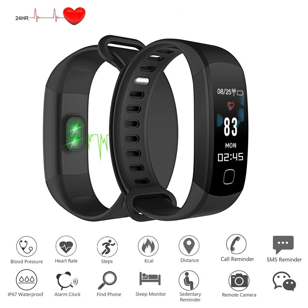 L8STAR R8C Фитнес трекер умный Браслет реального времени частоту сердечных