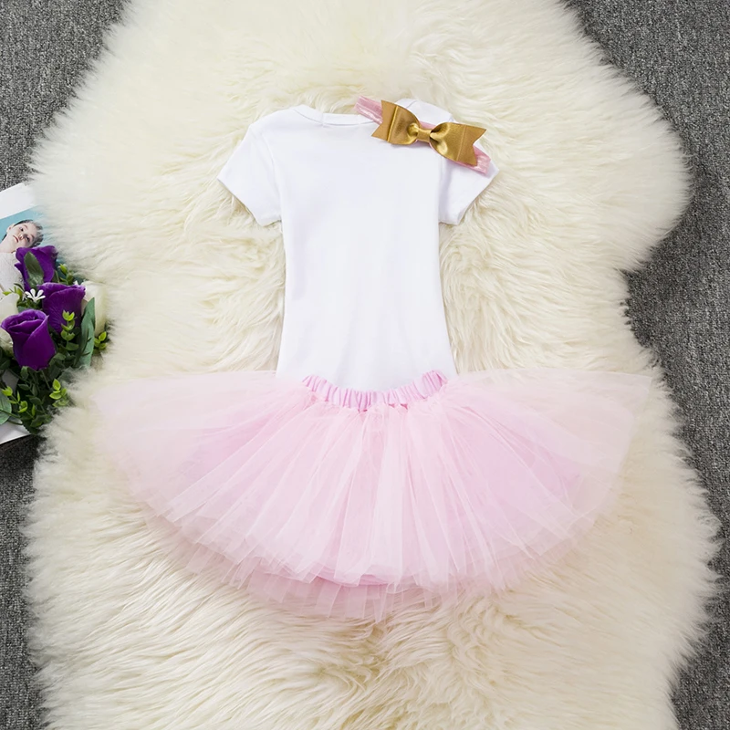 Комплект одежды с юбкой-пачкой для новорожденных девочек roupas infantil комплекты