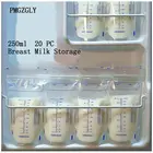 Пакет для хранения грудного молока для младенцев 20 шт.лот безопасные пакеты для хранения еды 250 мл одноразовые пакеты для замораживания грудного молока для младенцев