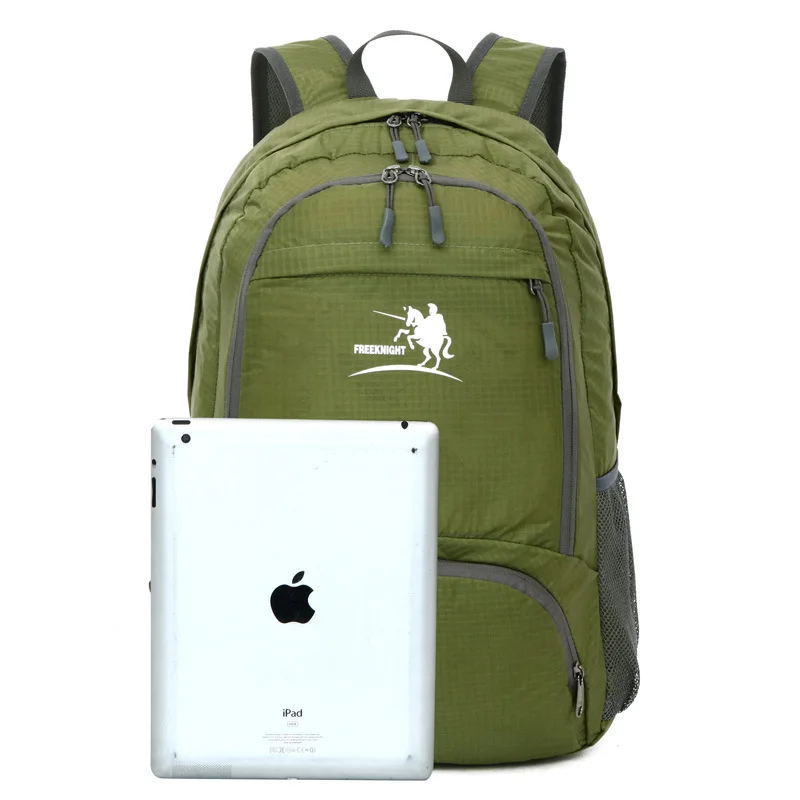 Ultralight Outdoor Foldable Backpack 30L Men Women Waterproof Packable Daypack Skin Packs for Hiking Picnics Gym Travel | Спорт и