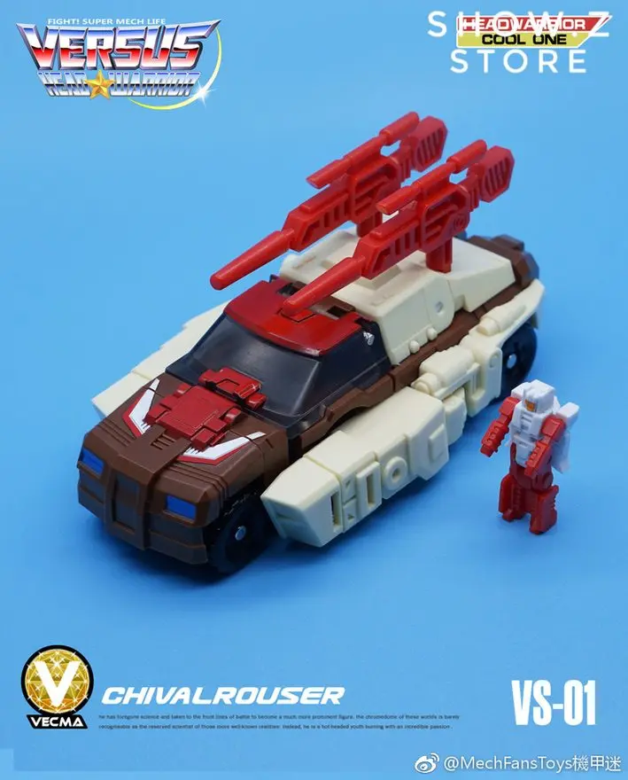[Показать. Z магазин] MechFansToys Vecma игрушки MFT VS-01 VS01 Chivalrouser G1 Chromedome трансформации