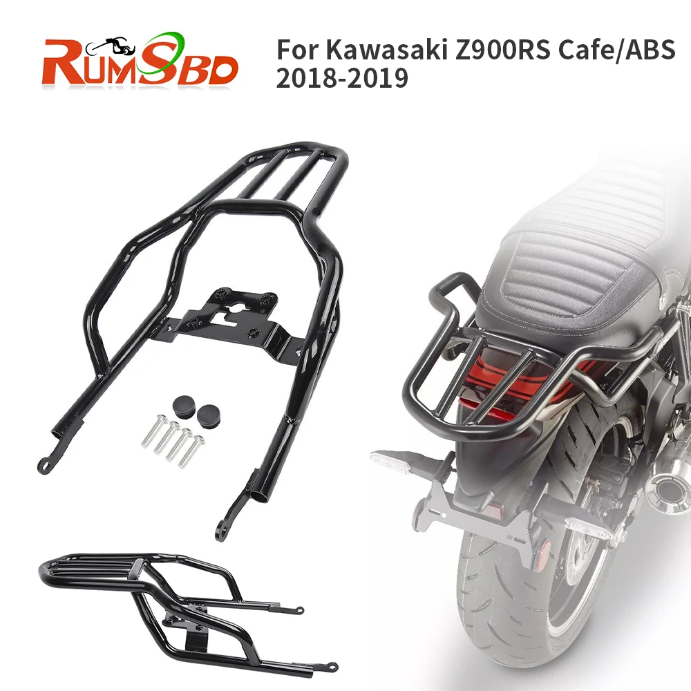 Задняя багажная полка для 2018 2019 Kawasaki Z900RS ABS Cafe Top Carrier Case крепление сиденья
