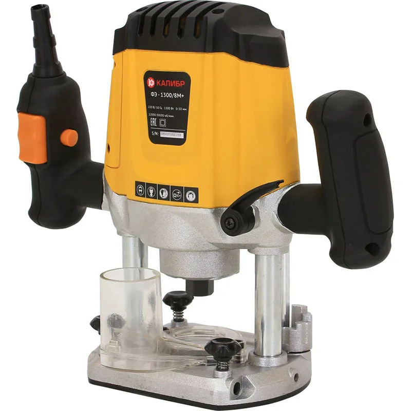 Kalibr FE-1300/8M+ Laminator Wood Router Hand Trimmer Electric Trimming Joiners With Variable Speed For Woodworking Cutting | Инструменты