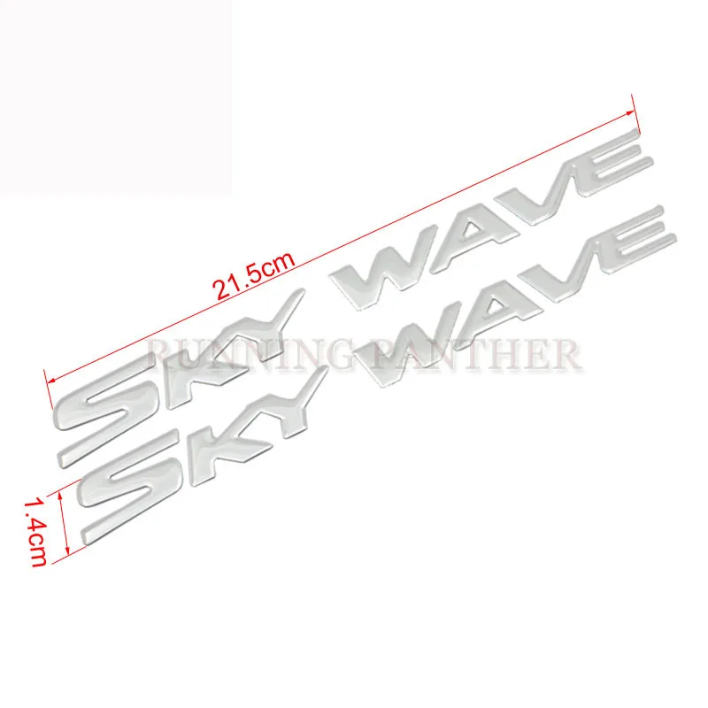 3d наклейки с аппликацией на топливный бак мотоцикла для Suzuki AN250 400 650 Sky wave всех