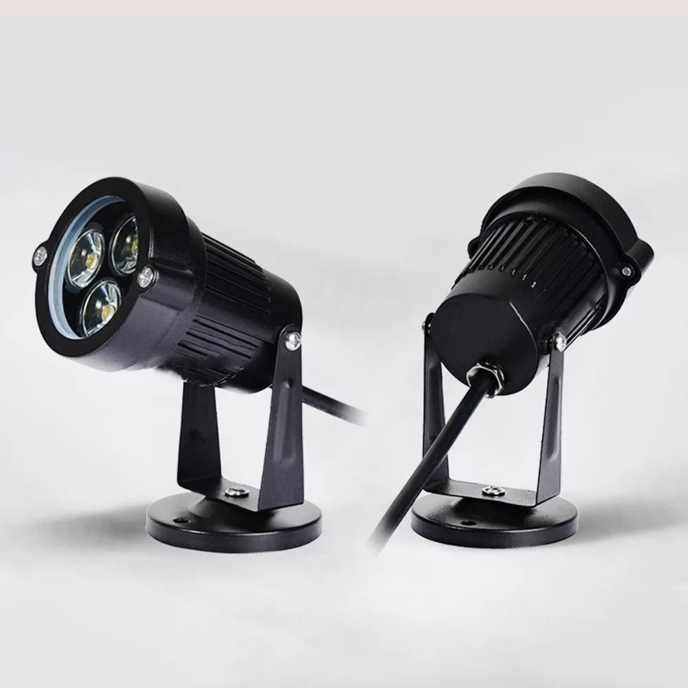 

1pcs LED Lawn lamps Outdoor lighting IP65 DC/AC 12V AC110V 220V waterproof LED Garden Wall Yard Path Pond Flood Spot Light
