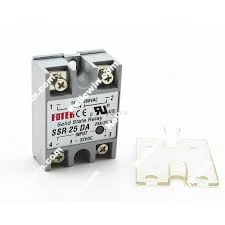 SSR 25DA твердотельное реле с крышкой Новый DC В AC твердотельный релейный модуль для