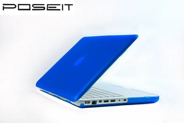 Матовый Твердый Цветной чехол + силиконовая клавиатура для Apple Macbook новый белый 13