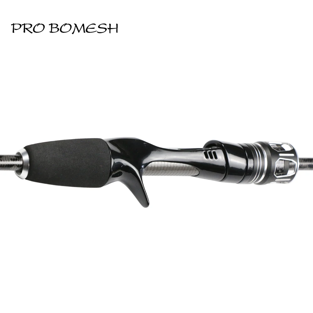 Pro Bomesh 1 комплект алюминиевая фиксирующая гайка+ 3K углеродная трубка литье EVA ручка комплект DIY Удочка Полюс аксессуар медленная отжимная удочка