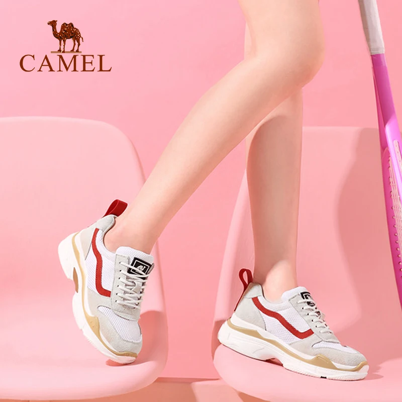 CAMEL/Новинка модная женская повседневная обувь для тенниса в Корейском стиле