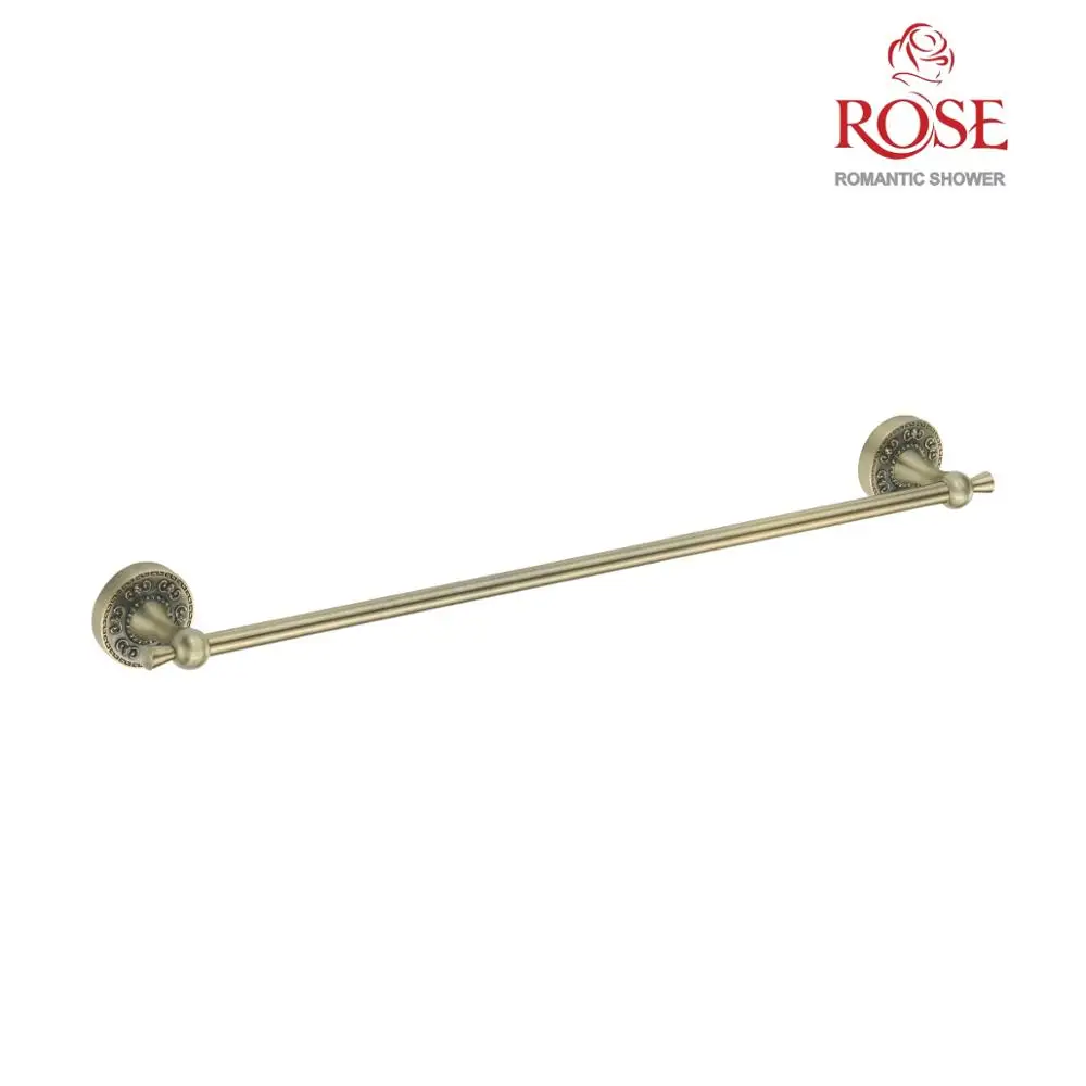 ROSE Полотенцедержатель трубчатый штанга для полотенец латунный кронштейн