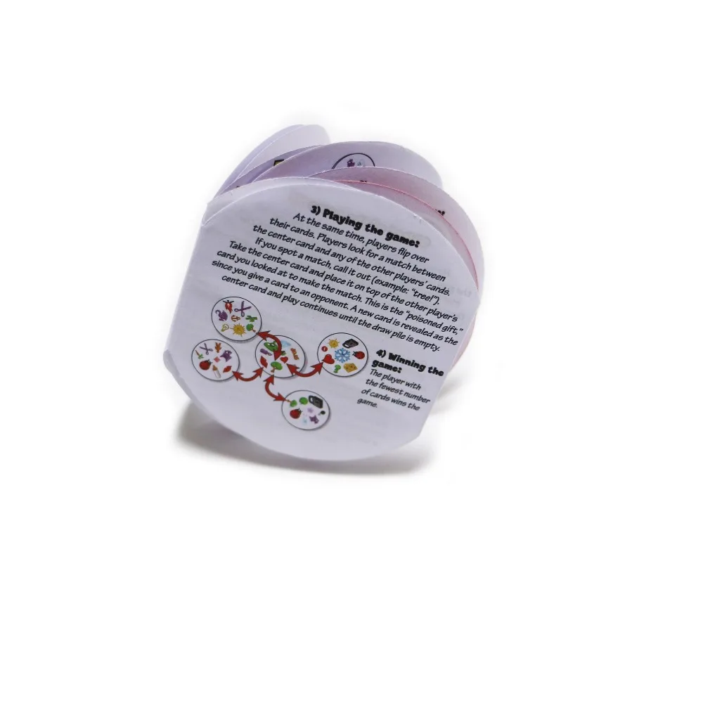 

cards game spot animal English version goods has tin box 31 cards for home kids like it party board game