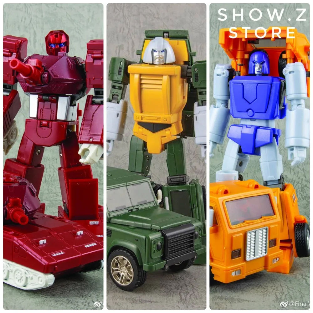 [Show. Z Store] набор из 3 фигурок для трансформации FV Warpath Brawn Huffer G1|Наборы сборки