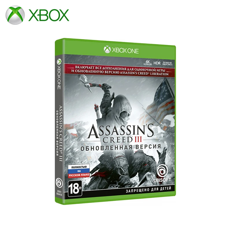 Игра Assassin's Creed III обновленная версия для Xbox One|Игры консолей| |
