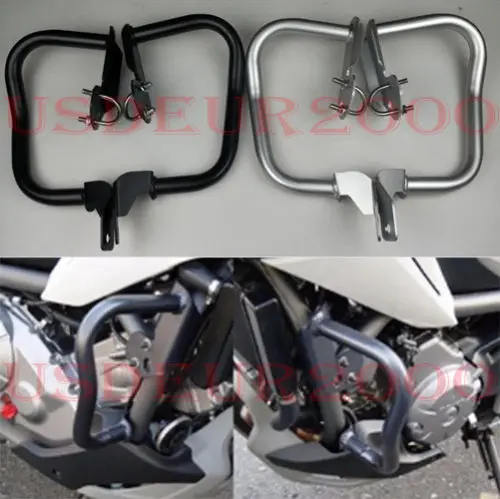 Шоссе защита двигателя от ударов стержни для Honda NC700X NC700S NC750X NC750S RC63 RC61 серебристо