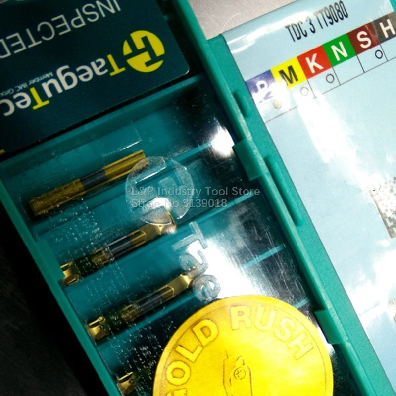 Оригинальный инспектированный токарный нож TDC2 TDC3 TDC4 TT9080 карбидные вставки