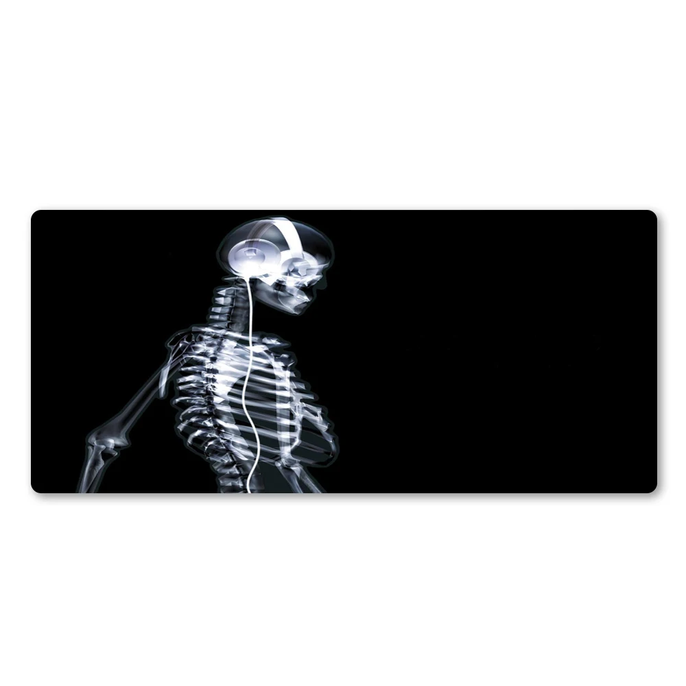 Walk The Body Skull коврик для мыши Senior резиновый замок Edge PC игровая клавиатура и мышь для компьютера игровой Мат Коврик для мыши рождественские подарки