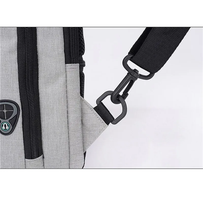 Новая повседневная сумка с USB-зарядкой Высококачественная нейлоновая