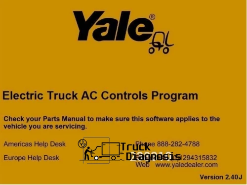 Программа управления переменным током для Yale ETACC v2.4K + Hyster программа