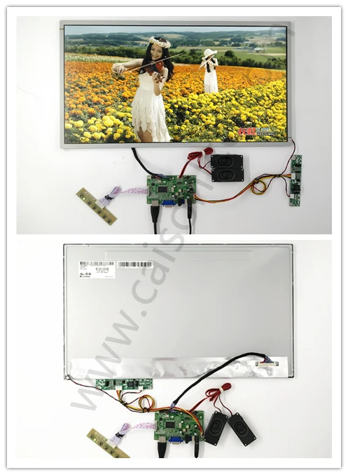 HDMI+ VGA+ аудио ЖК-плата контроллера+ 21,5 дюймов ips ЖК-панель с 1920*1080+ светодиодная плата драйвера+ LVDS кабель+ экранная клавиатура