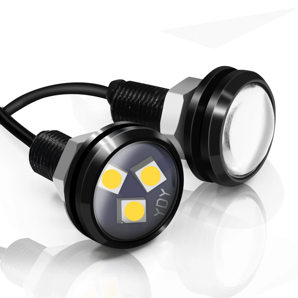 Современная автомобильная лампа drl 3smd 4smd eagle eyes 12 В светодиодный светильник eye