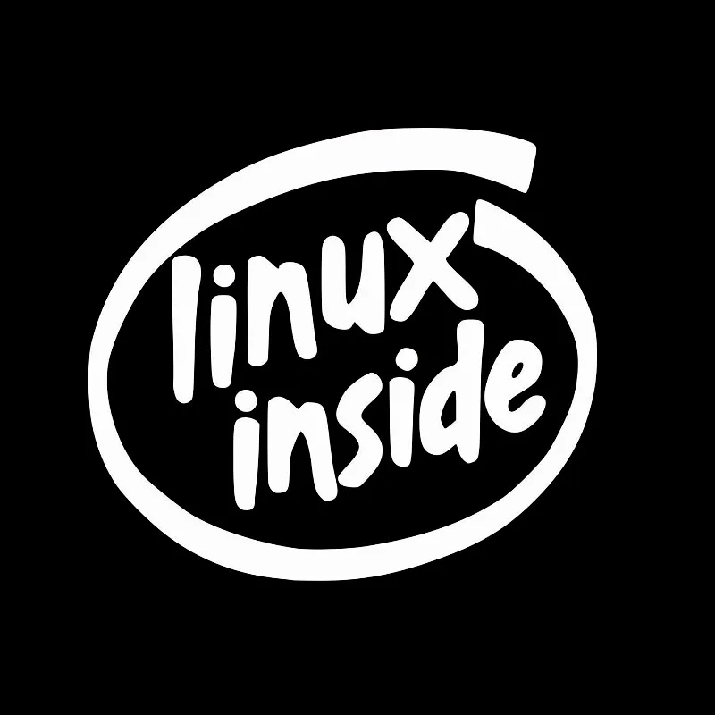 15*13 3 см Автомобильная Наклейка 3D LINUX внутренние стикеры и наклейки виниловый