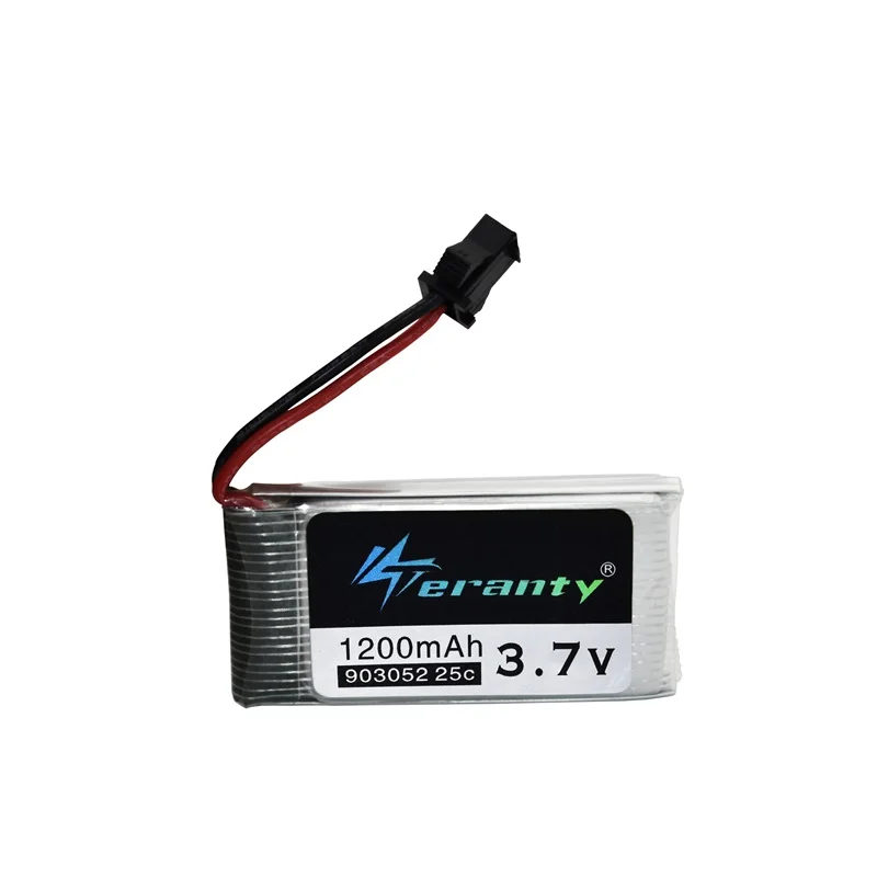 3 7 V 1200mAh 903052 25c Lipo батарея для H11C H11WH HQ898B вертолет/самолеты v батареи 1